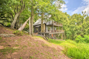 Tree-Lined Cabin with Breathtaking Mtn Views!